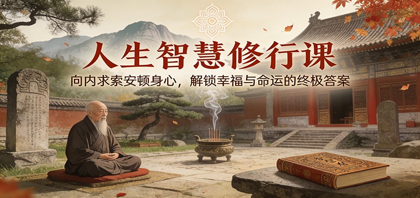 人生智慧修行课：向内求索安顿身心，解锁幸福与命运的终极答案-邪修侠数据中心